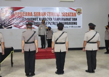 Pelantikan Kapolsek Tulungagung