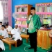 Bupati Gorontalo, Nelson Pomalingo, saat memberikan sambutan sekaligus meresmikan sekolah digital SD N 3 Pulubala, beberapa waktu lalu.