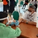 Kadispendik Kab Malang, Rachmat Hardijono saat menjalani rapid test