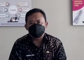 Kepala Dinas Kominfo-Statistik Provinsi Gorontalo, Wahyudin Katili.