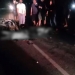 Situasi di lokasi kejadian sesaat setelah kejadian tabrakan maut di Jl. Beringin, Kelurahan Tuladenggi, Kota Gorontalo, Rabu (25/11/2020).