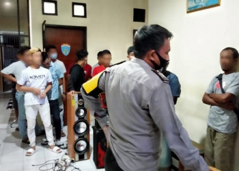 Puluhan remaja diamankan