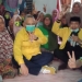 Ketua DPD I Golkar Gorontalo, Rusli Habibie, saat menghadiri kampanye pasangan Nelson-Dadang. (istimewa)
