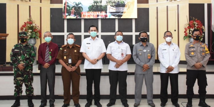 Kemenko Polhukam Beri Apresiasi Penanganan Covid-19 di Kota Gorontalo