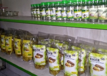 Berbagai Produk yang Dihasilkan oleh Rumah Produksi Dusun Tumba. Foto: Istimewa.