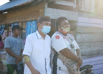 Pasangan Saipul Mbuinga-Suharsi Igrisa memaksimalkan sisa waktu kampanye. foto: istimewa