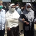 Cabup Chamdy Mayang bersama keluarga mendatangi TPS