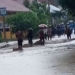 Banjir bandang yang melanda Desa Grapia, Kecamatan Monano, ikut berdampak terhadap akses Trans Sulawesi Gorontalo Utara-Buol, Sulteng. (istimewa)