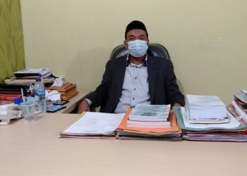 Ketua Bawaslu Provinsi Gorontalo, Jaharudin Umar. (Sari/gopos)