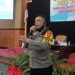 Kompol. Lufti Amir menyampaikan lokasi strategis di Kota Gorontalo yang akan didirikan Pos Pelayanan dan Pos Terpadu operasi lilin 2020. Foto: Aldy/gopos.