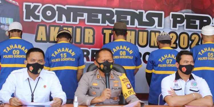 Angka Kriminalitas di Kabupaten Gorontalo menurun