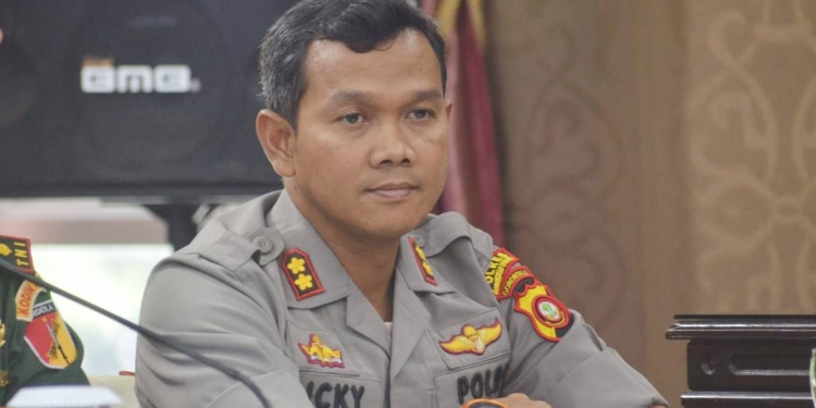 Kapolres Gorontalo Utara, AKBP Dicky Irawan Kesuma. (foto.santy)