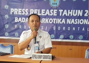 Kepala BNNP Gorontalo, Brigjen Pol Wisnu Andayana.
