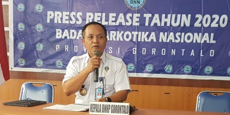 Kepala BNNP Gorontalo, Brigjen Pol Wisnu Andayana.