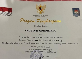 LPPD Gorontalo 2018
