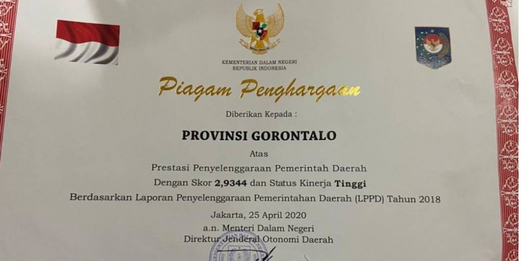 LPPD Gorontalo 2018