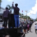 Aliansi Masyarakat Gorontalo mengelar aksi damai di Kejati Gorontalo dalam rangka memeringati Hari Antikorupsi Sedunia, Senin (14/12/2020). (Rahman/gopos)