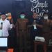Bupati Bone Bolango, Hamim Pou bersama Jajaran, pada kegiatan Launching Aplikasi Tikades, di Desa Ayula Utara, Bulango Selatan, Senin (28/12/2020). (rahman/gopos)