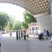 Tim Gabungan sedang melakukan penataan di areal Menara limboto dan Taman Budaya Kabupaten Gorontalo. Foto: Putra/gopos.