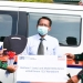 Penyerahan mobil ambulan oleh BRI Cabang Limboto kepada Korem 133 Nani Wartabone. Foto: Istimewa.