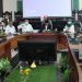a Rapat persiapan pemilihan kepala desa kabupaten Gorontalo serentak tahun 2021.(Putra/Gopos).