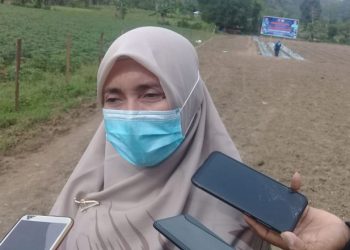 Kepala Dinas Pertanian dan Peternakan Bone Bolango, Roswaty Agus. (indra/gopos)
