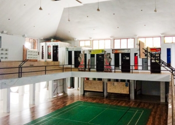 Sekretariat mahasiswa UNG yang berada di Gedung Pusat Kreativitas Mahasiswa (PKM), ditutup sementara. Foto: Aldy/gopos