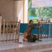 Tasya Aulia Monoarfa, Siswa SMA Negeri 3 Gorontalo saat menampilkan Tari Kreasi didepan Gubernur Gorontalo, Rusli Habibie. Foto (Ari/Gopos)
