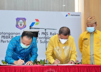 Tanda tangan MOU