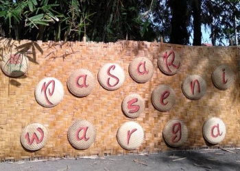 Gelaran pasar ini dibuat di desa Huntu, Kabupaten Bone Bolango, Gorontalo, Minggu, (13/12/2020). (sari/gopos)