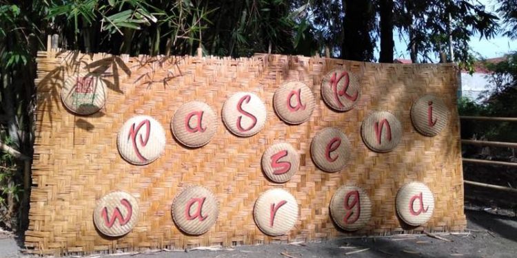 Gelaran pasar ini dibuat di desa Huntu, Kabupaten Bone Bolango, Gorontalo, Minggu, (13/12/2020). (sari/gopos)