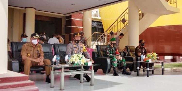 Pengamanan Polres Pohuwato