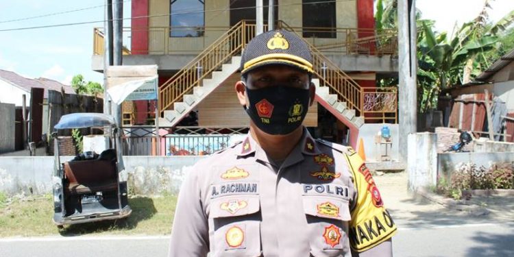 Wakapolres Bone Bolango, Kompol Abdul Rachman (putra/gopos)