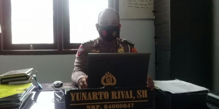 Kanit Lakalantas Polres Bone Bolango, Bripka Yunarto Rivai, S.H.(indra/gopos)