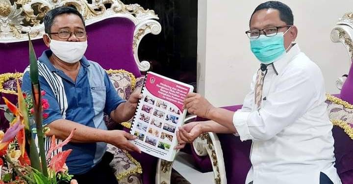 Bupati Gorut, Indra Yasin dan Wakil Bupati Gorut, Thariq Modanggu.(foto.istimewa)