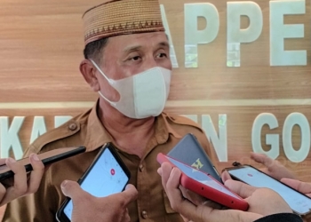 Kepala Bappeda Kabupaten Gorontalo, Cokro Katili. (Putra/gopos)