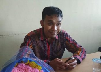 Anggota Lembaga Bantuan Hukum IAIN Sultan Amai Gorontalo, Dikson Yasin,