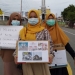 IMM dan IPM Pohuwato saat aksi penggalangan dana.