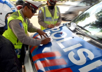 Ilustrasi: tilang. (dok. Polri.go.id)