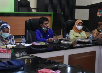 PENANGANAN BANJIR - Rapat pembahasan dukungan Pemda terhadap kelancaran pekerjaan larap pembangunan saluran pembuangan D.I Alopohu.(istimewa)