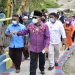 Wali Kota Gorontalo meninjau lokasi pembangunan sarana prasarana di Kelurahan Lekobalo, Kecamatan Kota Barat. Foto: Istimewa.