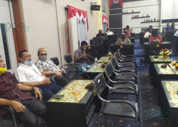 Komisi II DPRD Kab. Gorontalo Terima Aspirasi Pengurus Eks Pasar Hulawa Telaga