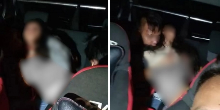 Gerayangi Gadis di dalam mobil