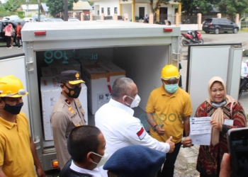 Vaksin Covid-19 tiba di Gorontalo