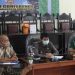 Suasana Vidio conference nasional, dalam rangka pelaksanaan kesiapan vaksinasi Covid-19 dan kesiapan penegakan Protokol Kesehatan. Foto (Putra/Gopos)