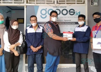 Kunjungan JNE Gorontalo