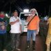 Aleg DPRD Provinsi Gorontalo bersama ayahanda Mokonowu dan Kadis Sosial Gorut meninjau lokasi banjir di Gorontalo Utara. (istimewa)