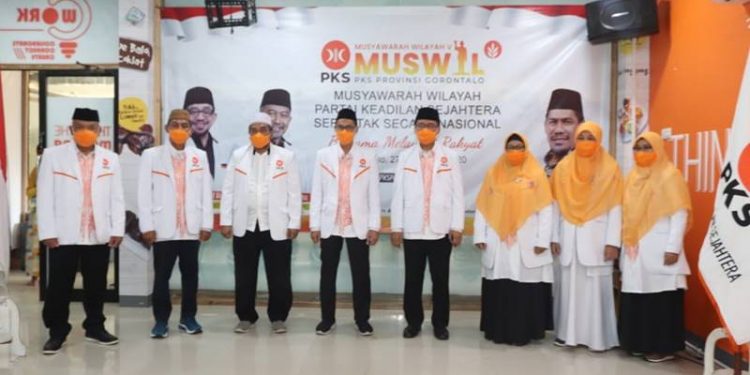 Pengurus DPW PKS Provinsi Gorontalo (istimewa)