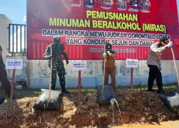 pemusnahan miras