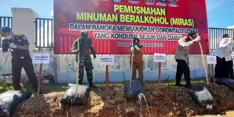 pemusnahan miras